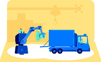 倉(cāng)儲(chǔ)運(yùn)輸?shù)年P(guān)鍵 倉(cāng)庫(kù)貨車在現(xiàn)代物流與網(wǎng)頁(yè)設(shè)計(jì)中的應(yīng)用